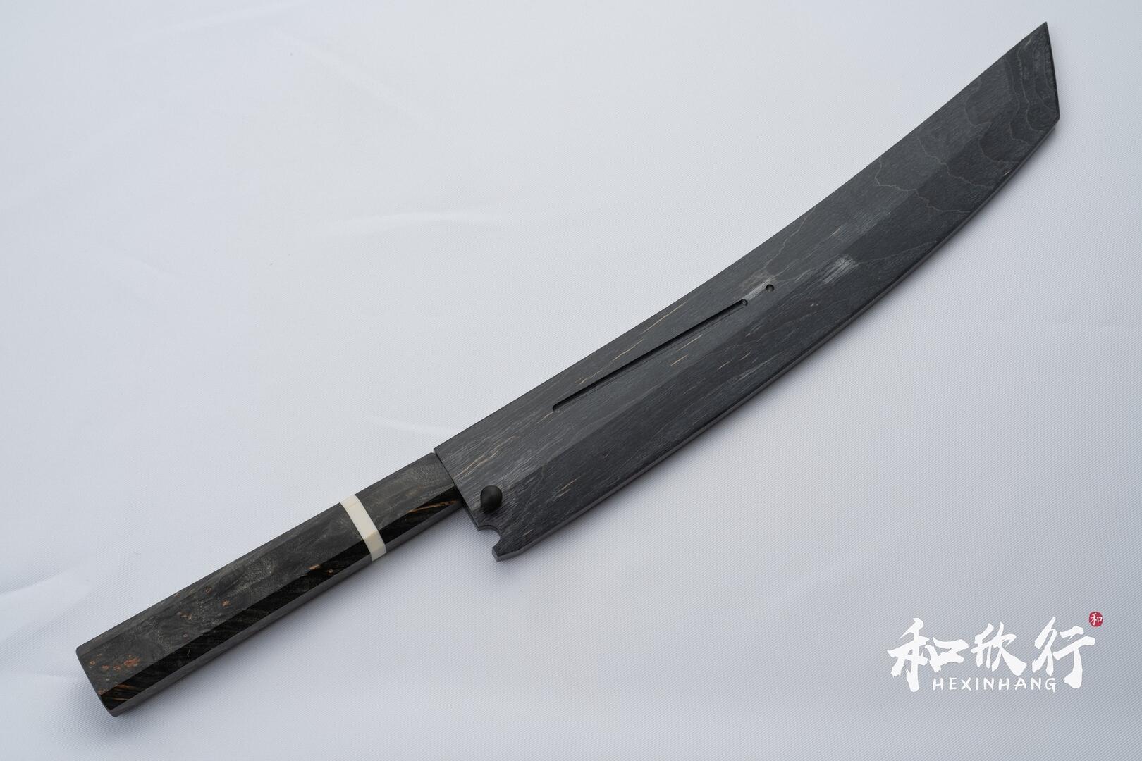 山脇刃物Yamawaki Cutlery 郷右馬允義弘作銀三鋼本霞平鏡面大切型先丸
